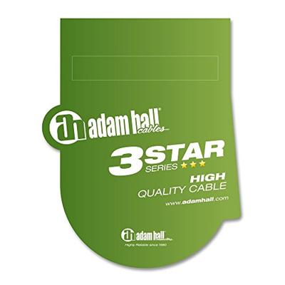 Adam Hall 3 Star MMP 0100 verloopkabel 1x XLR male naar 1x jack mono 1m