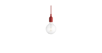 Muuto E27 Hanglamp LED - Deep red - thumbnail