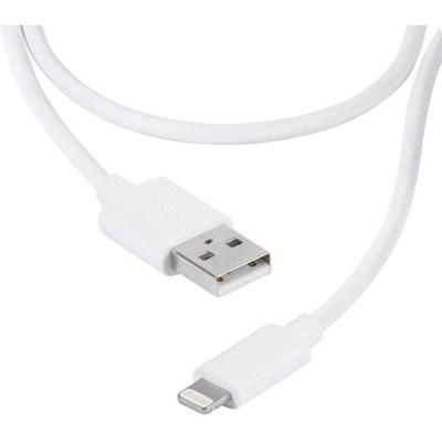 Vivanco 36299 USB-kabel USB 2.0 USB-A stekker, Apple Lightning stekker 1.20 m Wit Universeel Vivanco 36299 USB-kabel USB 2.0 USB-A stekker, Apple Lightning stekker 1.20 m Wit Universeel