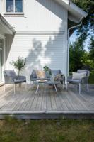 Nohr Loungeset 'Felica' Met bank, 2 loungestoelen en tafel, kleur Grijs - thumbnail