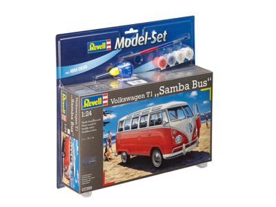 Revell model set vw t1 samba bus