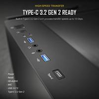 ATX Semi-toren doos Antec P20CE Zwart - thumbnail