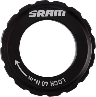 SRAM lockring lockring black center lock brake rotors