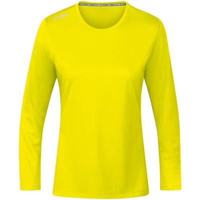 JAKO 6475D Shirt Run 2.0 Lm Dames - Fluogeel - 36