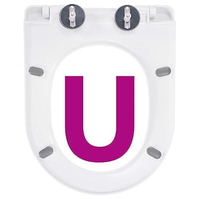 VidaXL Toiletbril soft-close met quick-release ontwerp wit