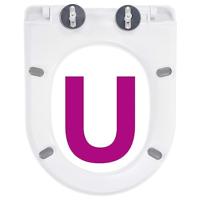 VidaXL Toiletbril soft-close met quick-release ontwerp wit - thumbnail