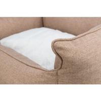 TRIXIE Farello bed, bruin, wit, 80 x 60 cm - thumbnail