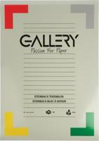 Gallery Steinbach tekenpapier, 200 g, ft 29,7 x 42 cm, A3, gekorreld, blok van 20 vel - thumbnail