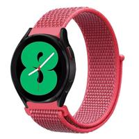Sport Loop nylon bandje - Donkerroze - Garmin Vivoactive 6 / Vivoactive 5 / Vivoactive 3 - thumbnail