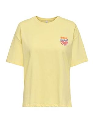 Only Onlbolette Life S/s Top Box Cc Jrs T-shirt Korte Mouw 4936981 Sunlight Pink