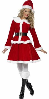 Miss Kerstvrouw outfit