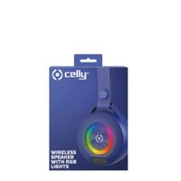 Draagbaar luidsprekersysteem Celly LIGHTBEATBL Blauw 5 W Bluetooth luidspreker - thumbnail
