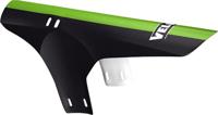 Velox voorspatbord mtb zwart/groen - thumbnail