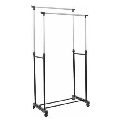 Kledingrek dubbel 145x43x160cm