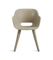 Keter Akola Tuinstoelen - 2 stuks -56.5x55x80cm - Taupe - thumbnail
