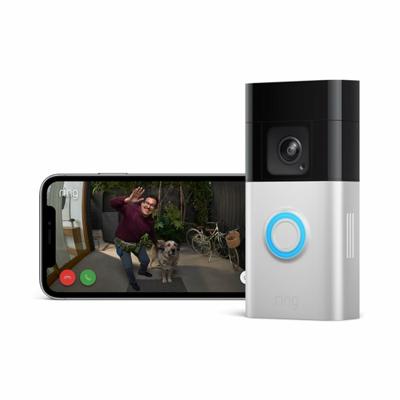 ring B0B2BNM4PV Video-deurintercom via WiFi WiFi Nikkel (mat)