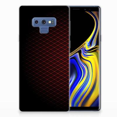 Samsung Galaxy Note 9 | TPU bumper | Geruit Rood