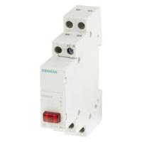 Verlichte druktoetsschakelaar Grijs 6 mm² Siemens 5TE5800 - thumbnail