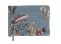 Pip Studio Pip Studio Secret Garden Washandje Blauw 16x22 cm - thumbnail