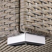 Polyrattan Kussenbox Beige 318L - thumbnail