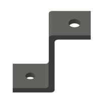 Wentex Eurotrack universeel bevestigingsonderdeel - thumbnail