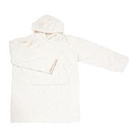 Oversized hoodie jacquard - offwhite - one size - thumbnail