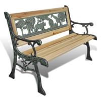 VidaXL Kindertuinbank 84 cm hout - thumbnail