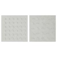 Wanddecoratie Home ESPRIT Wit Hout MDF Modern 80 x 6,5 x 80 cm - thumbnail