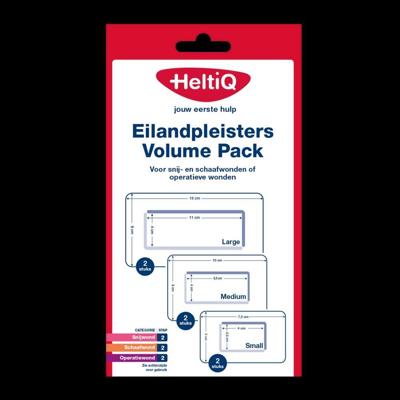 HeltiQ Eilandpleisters Volume Pack