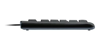 Toetsenbord en muis Logitech Desktop MK120 USB Zwart Italiaans - thumbnail