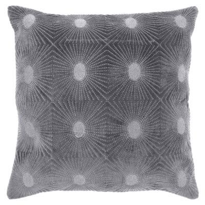 Unique Living kussen nela dark grey 45 x 45 cm | 6 stuks