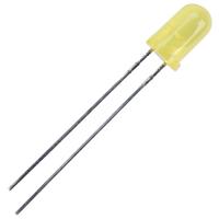 Kingbright L-7113SYD Bedrade LED Geel Rond 5 mm 600 mcd 30 ° 30 mA 2 V - thumbnail