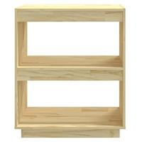 Boekenkast 60x35x71 cm massief grenenhout - thumbnail