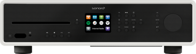 Sonoro: Maestro Smart Hi-Fi receiver - Wit/zwart Sonoro: Maestro Smart Hi-Fi receiver - Wit/zwart