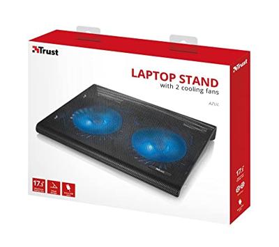 Trust Azul Laptopstandaard met Ventilator tot 17,3 Inch Blauw