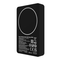 Varta 57903 Powerbank 5000 mAh Magsafe, Qi Wireless Charging LiPo Zwart Statusweergave - thumbnail