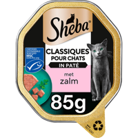 Sheba in Pate met Zalm 85 g bij Jumbo - thumbnail