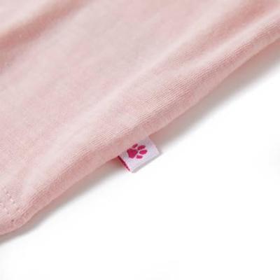 Kindershirt 140 lichtroze