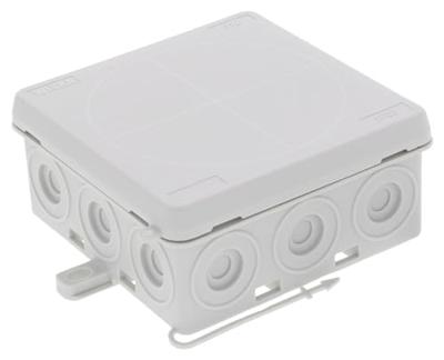 Wiska KA 012 LG Aftakkast (l x b x h) 86 x 86 x 41 mm Grijs-wit (RAL 7035) IP55 1 stuk(s)