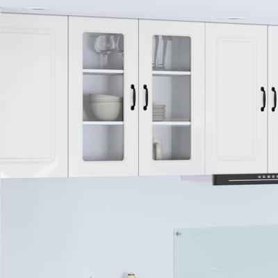 Keukenkast Kalmar Hoogglans wit 80 x 31 x 80 cm Bewerkt hout
