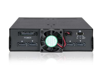 Icy Dock MB607SP-B drive bay panel 13,3 cm (5.25") HDD-behuizing Zwart