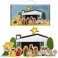 Dick Bruna Houten Kerststal - thumbnail