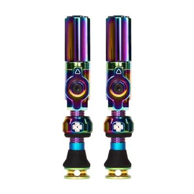 Muc-Off Tubeless Ventiel Big Bore Hybrid Small Black Auto/Schräder Ventiel 30mm Muc-Off Tubeless Ventiel Big Bore Hybrid Small Black Auto/Schräder Ventiel 30mm