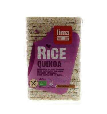 Lima Dunne Rijstwafels Quinoa 130gr