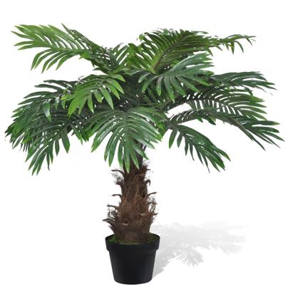 VidaXL Kunstboom met pot cycaspalm 80 cm VidaXL Kunstboom met pot cycaspalm 80 cm