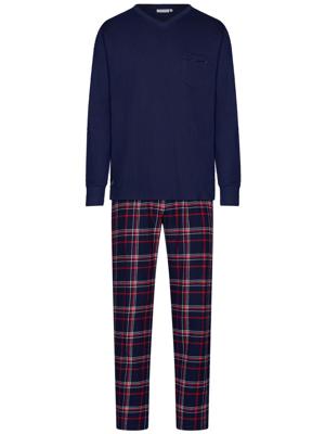 Minimalistische heren pyjama Pastunette