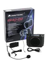 Omnitronic BHD-02 Mobiele PA-luidspreker 5 cm 2 inch werkt op batterijen 1 stuk(s) - thumbnail