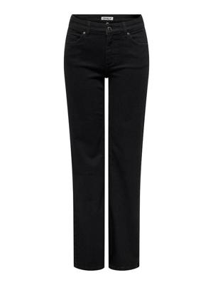 Only Onlblush Mid Straight Dnm Rea2343 Noos 15330777 Straight Leg Black Denim