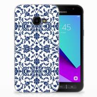 Samsung Galaxy Xcover 4 | Xcover 4s | TPU Case | Flower Blue - thumbnail