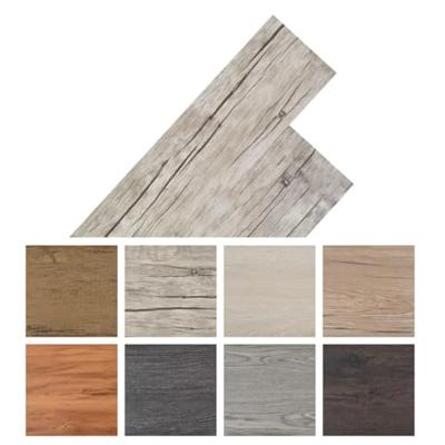 Vloerplanken zelfklevend 5,21 m 2 mm PVC washed eiken - thumbnail